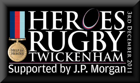 Heroes Rugby Challenge 3rd December 2011